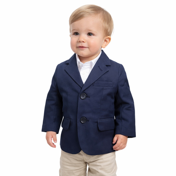 Gymboree Special Occasion Navy Blazer 18–24M NWT Formal Wedding Easter